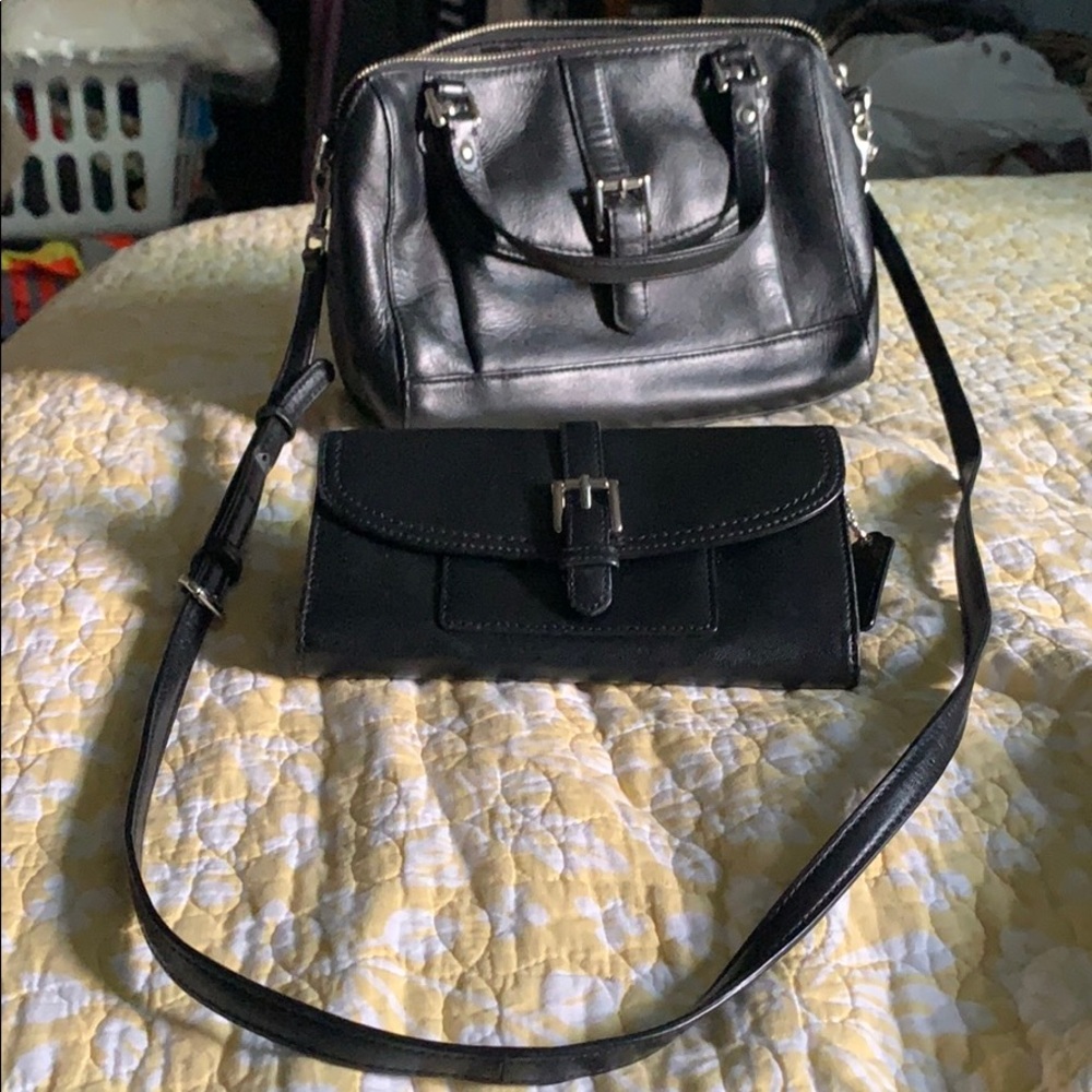 Coach purse and wallet set
